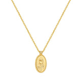 Virgin Mary Cross Necklace