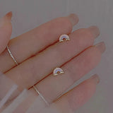 Mini Gold Stud Earrings