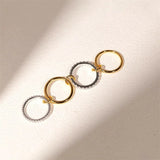 Mixed Metal Stacking Ring