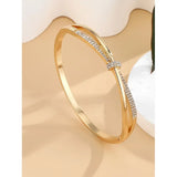 Crystal Pavé Bangle Bracelet