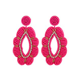 Boho Beaded Drop Earrings