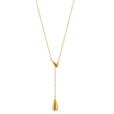 Double Waterdrop Y-Necklace