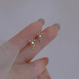 Mini Gold Stud Earrings