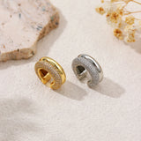 Zircon Double Layer Ear Cuffs