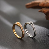 Cubic Zirconia Knot Ring