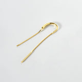 Sterling Silver Chain Drop Earrings