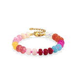 Natural Stone Boho Beaded Bracelet