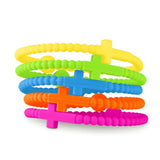 Cross Friendship Bracelet Set (5-Piece)