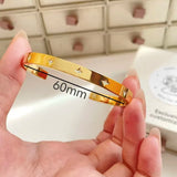 Gold Stainless Steel Bangles