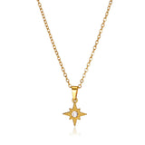 Sunflower Pendant Necklace