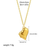Heart Locket Pendant Necklace