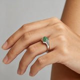 Natural Turquoise Heart Ring