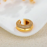 Zircon Double Layer C-Shape Ear Clip