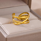 Classic Gold Band Ring - Style 14