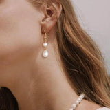 Pearl Dangle Earrings