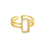 Geometric Twist Chain Ring