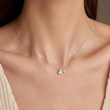 CZ Heart Pendant Choker