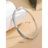 Crystal Pavé Bangle Bracelet