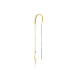 Sterling Silver Chain Drop Earrings
