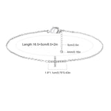 Sterling Silver Cross Chain Bracelet