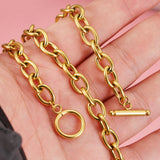 Chunky Toggle Clasp Necklace