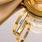 Gold Stainless Steel Bangles