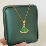 Crystal Cluster Pendant Necklace