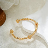 Vintage Twisted Rope Gold Cuff