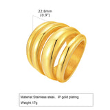 Dome Stacking Ring Set of 2