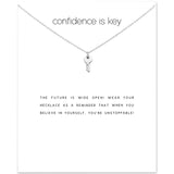 Confidence Key Necklace