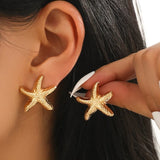 Starfish Statement Earrings