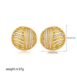 Twisted Knot Stud Earrings