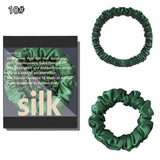 Silk Scrunchie Set (2-Pack)