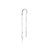 Sterling Silver Chain Drop Earrings