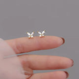 Mini Gold Stud Earrings