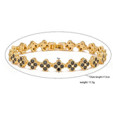 18K Gold-Plated Cubic Zirconia Bracelet