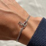 Custom Initial Love Knot Bracelet