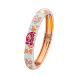 Enamel Floral Bangle