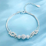 Sterling Silver Star & Moon Bracelet