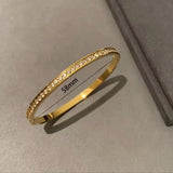 Gold Stainless Steel Bangles