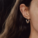 Classic C-Hoop Dangle Earrings