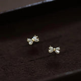 Mini Gold Stud Earrings