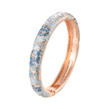 Enamel Floral Bangle