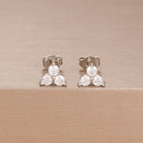 Aurora Double Circle Huggies