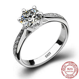 Six-Prong Classic Solitaire Ring