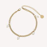 Clarissa Pearl Anklet
