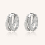 Diana Double Hoops