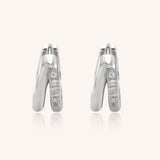 Diana Double Hoops