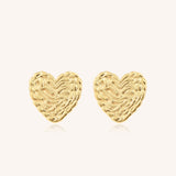Mini Heart Studs
