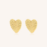 Mini Heart Studs